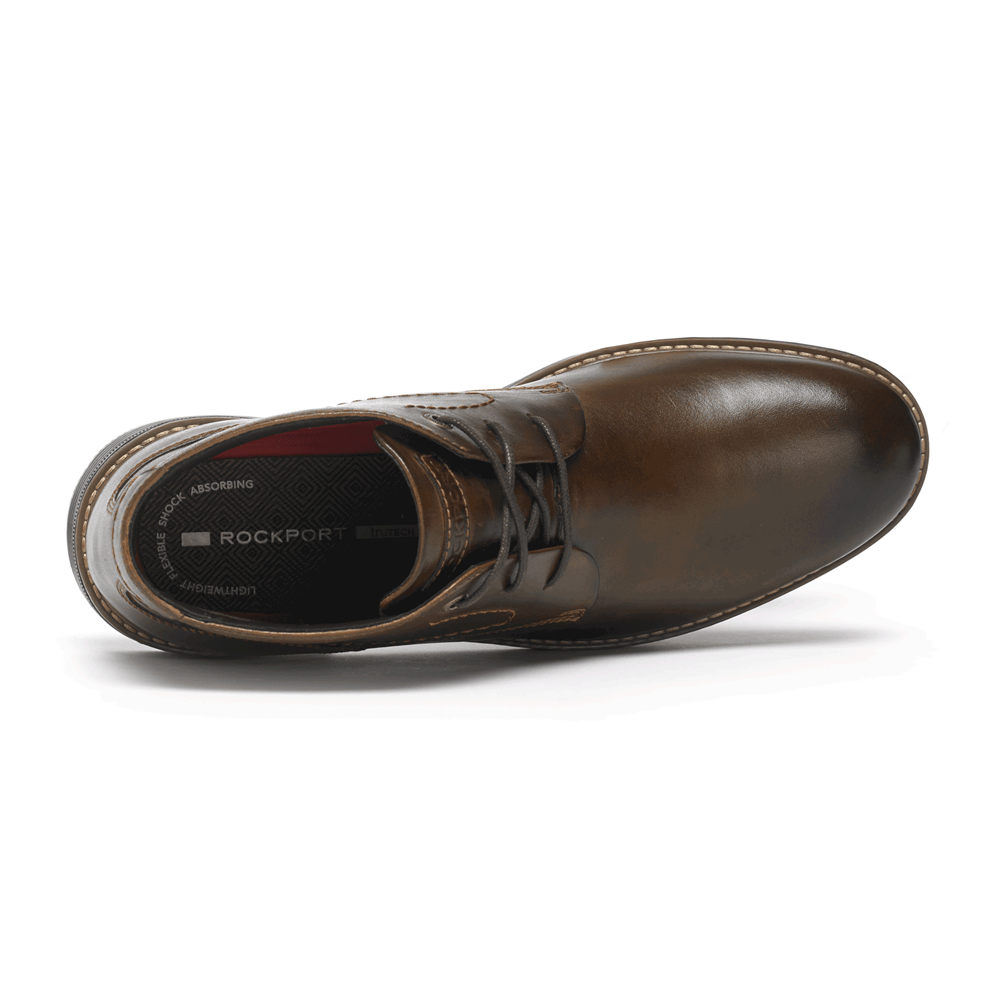 Rockport Støvler Herre Mørke Brune - Classic Break Chukka - LNBR85026